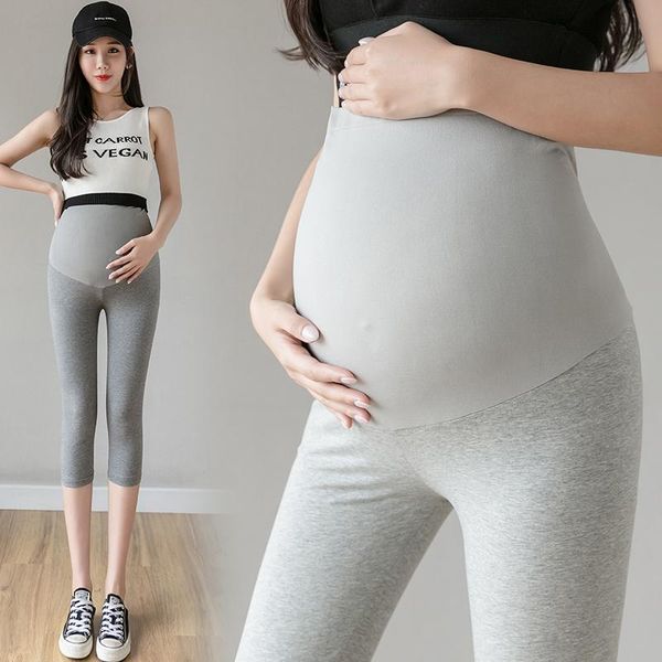 maternity bottoms 5647# summer thin stretch cotton yoga pants high waist belly skinny legging for pregnant women sports casual capris, White
maternity bottoms 5647# summer thin stretch cotton yoga pants high waist belly skinny legging for pregnant women sports casual capris, White
