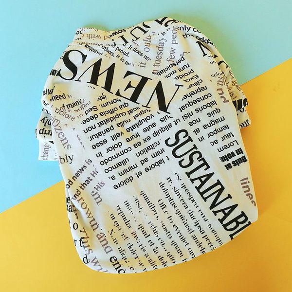 dog apparel pet vest clothes black and white fashion style letters printing t-shirt small medium cool summer shirts
dog apparel pet vest clothes black and white fashion style letters printing t-shirt small medium cool summer shirts