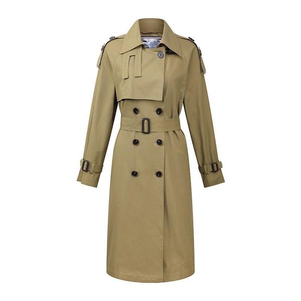 women's trench coats autumn and winter windbreaker solid color long sleeve windproof anti-wrinkle cotton casual over-knee female, Tan;black
women's trench coats autumn and winter windbreaker solid color long sleeve windproof anti-wrinkle cotton casual over-knee female, Tan;black