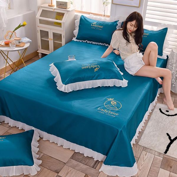piece embroidery ice mat pure color spring and summer sleeping bedding home textile skincare breathable comfortable flat sheet sets
piece embroidery ice mat pure color spring and summer sleeping bedding home textile skincare breathable comfortable flat sheet sets