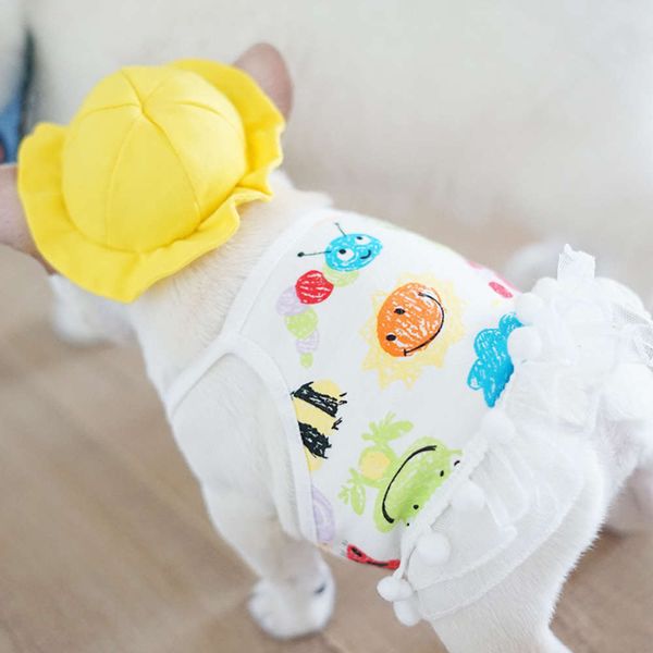 the dog clothes summer pet crayon painting vest teddy fadou small and medium dog clothing
the dog clothes summer pet crayon painting vest teddy fadou small and medium dog clothing