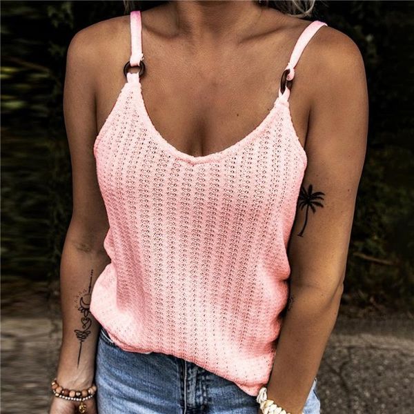 women's tanks & camis woman fashion tank solid color summer clothes loosen sleeveless v-neck sling vests female trendy plus size c, White
women's tanks & camis woman fashion tank solid color summer clothes loosen sleeveless v-neck sling vests female trendy plus size c, White