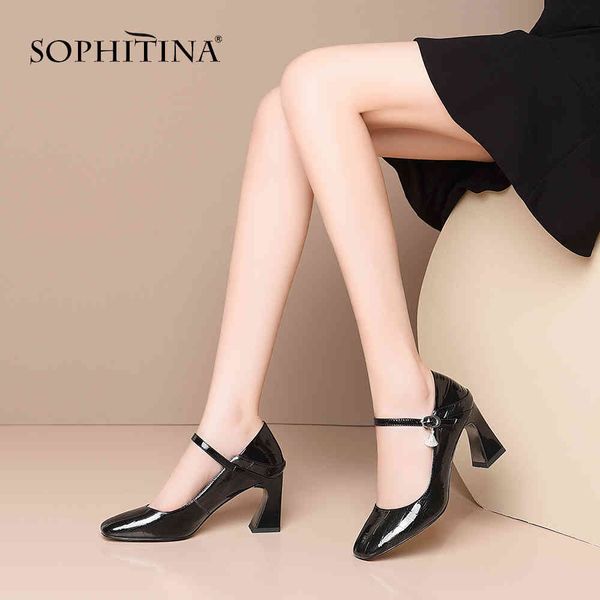 sophitina concise pumps women horseshoe heels fan leaf pendant pointed toe career pumps handmade buckle female shoes so500 210513, Black
sophitina concise pumps women horseshoe heels fan leaf pendant pointed toe career pumps handmade buckle female shoes so500 210513, Black