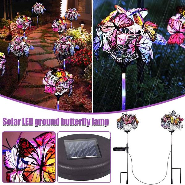 lawn lamps solar garden light led colored flower butterfly multifunctional ground plug waterproof outdoor lights fft
lawn lamps solar garden light led colored flower butterfly multifunctional ground plug waterproof outdoor lights fft