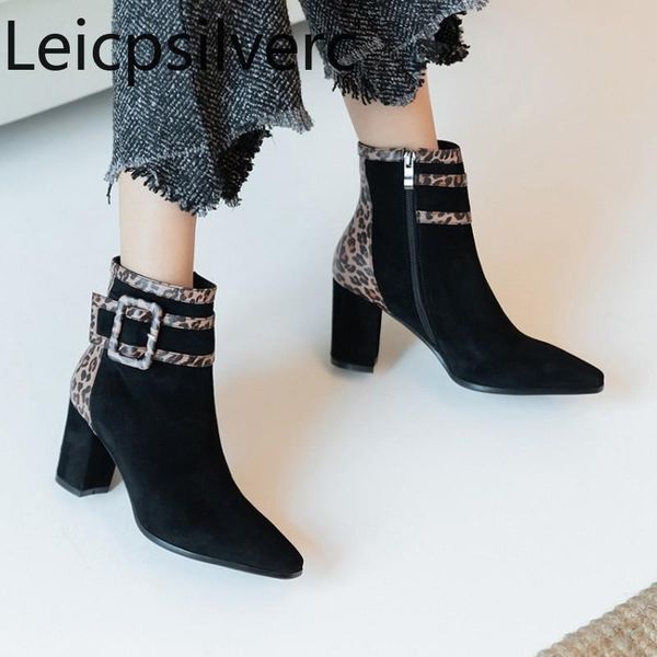 boots autumn and winter high heel pointed thick women's short zipper black plus size 34-43 .5 cm
boots autumn and winter high heel pointed thick women's short zipper black plus size 34-43 .5 cm
