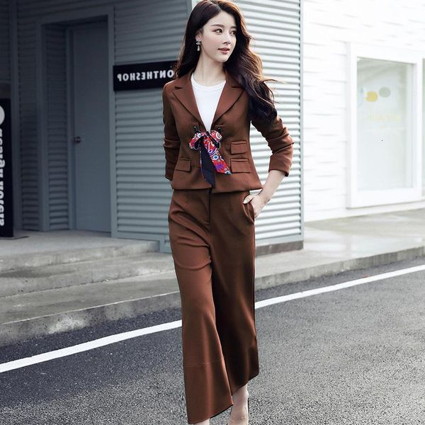 women's tracksuits fashion set korean women's spring and autumn solid color suit short jacket nine points wide leg pants two piece, Gray
women's tracksuits fashion set korean women's spring and autumn solid color suit short jacket nine points wide leg pants two piece, Gray