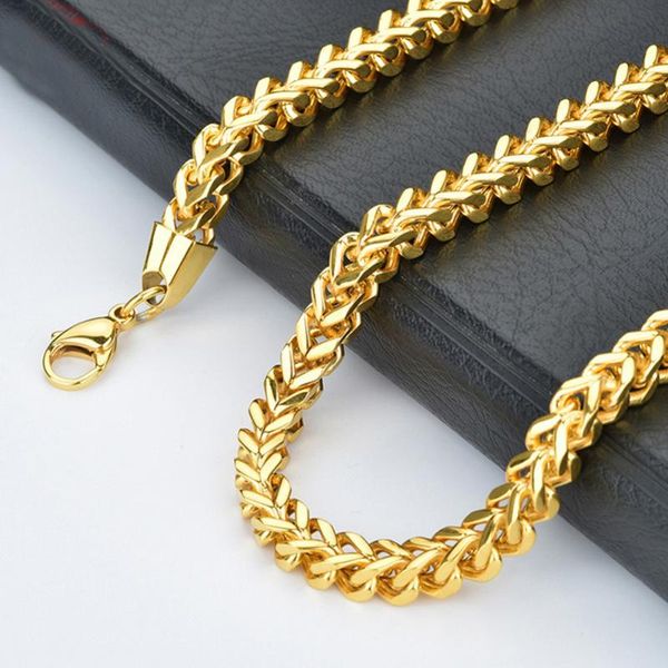 chokers men's strong curb necklace gold tone stainless steel solid chain boy jewelry hip hop style 6mm60cm, Golden;silver
chokers men's strong curb necklace gold tone stainless steel solid chain boy jewelry hip hop style 6mm60cm, Golden;silver