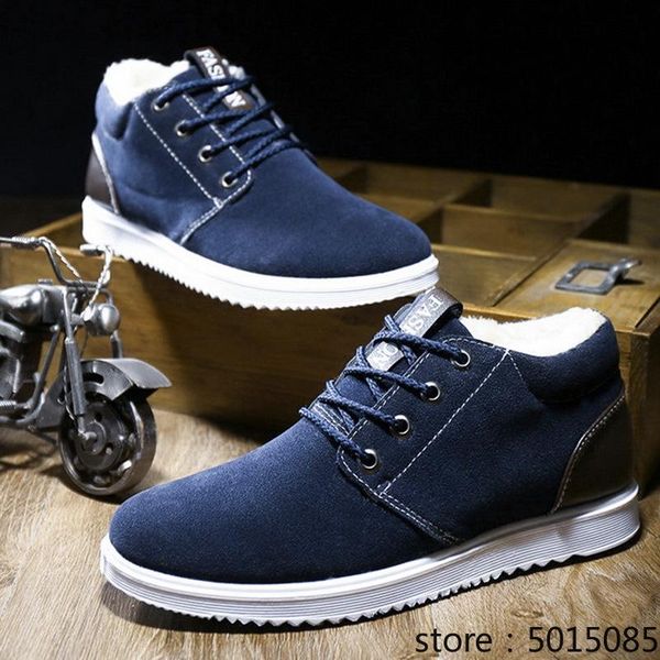 boots litthing winter men with short plush sports shoes breathable england trend lace-up ankle frosted zapatos de hombre, Black
boots litthing winter men with short plush sports shoes breathable england trend lace-up ankle frosted zapatos de hombre, Black