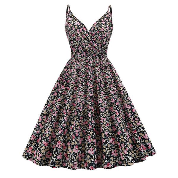 factoryrjcx waist wind suspender up print swing knitted dress, White;black
factoryrjcx waist wind suspender up print swing knitted dress, White;black