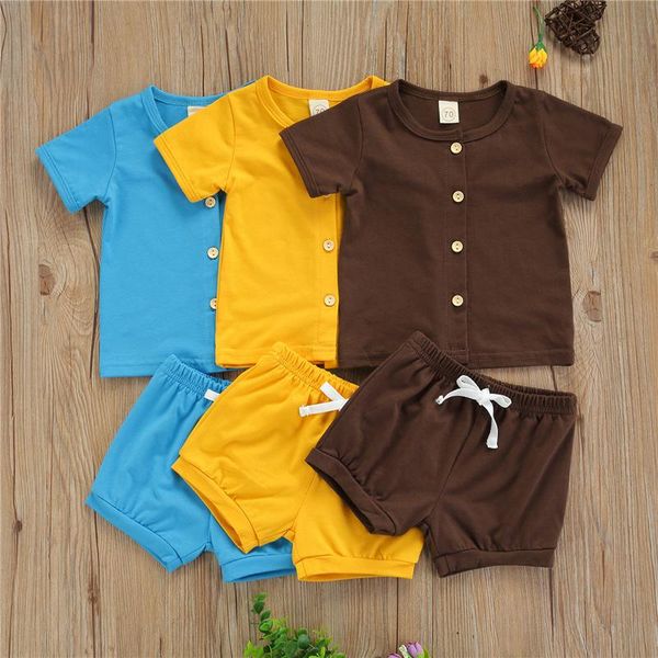 clothing sets 0-24month baby girls solid color clothes set,born summer cool short sleeve o-neck button-up +drawstring pants, White
clothing sets 0-24month baby girls solid color clothes set,born summer cool short sleeve o-neck button-up +drawstring pants, White