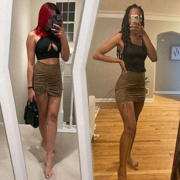 skirts 2021 fashion summer high waist leopard skirt for women ladies shirring slim-fit one-step office commuter clothing, Black
skirts 2021 fashion summer high waist leopard skirt for women ladies shirring slim-fit one-step office commuter clothing, Black