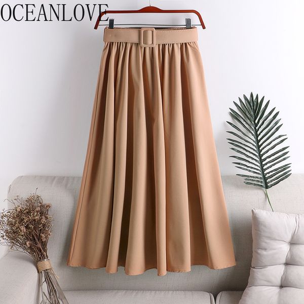 spring vintage faldas solid a-line pleated ol elegant long women high waist korean skirts fashion 15979 210415, Black
spring vintage faldas solid a-line pleated ol elegant long women high waist korean skirts fashion 15979 210415, Black