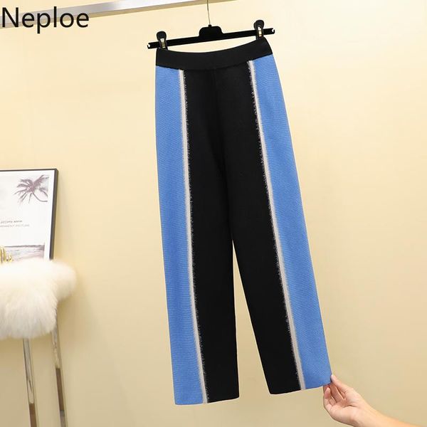 women's pants & capris neploe contrast color thicken knitted wide leg 2021 autumn winter causal trousers women fashion ankle-length 560, Black;white
women's pants & capris neploe contrast color thicken knitted wide leg 2021 autumn winter causal trousers women fashion ankle-length 560, Black;white