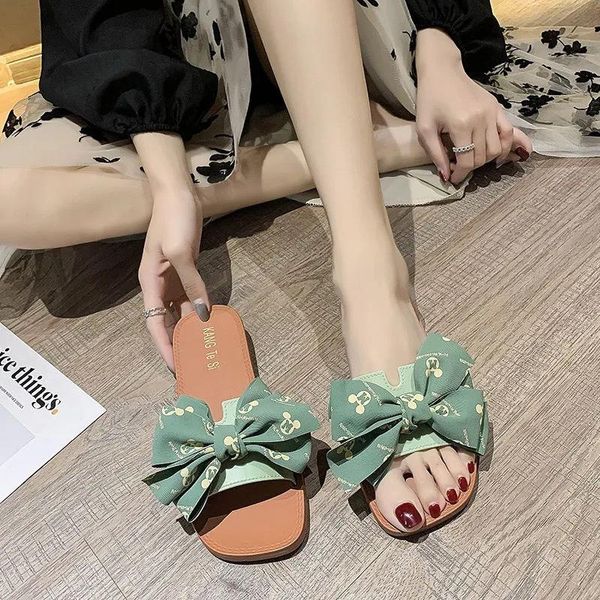 slippers summer 2021 cool trawl red women's casual bow drag fashion flat bottom comfort women sandal high quality, Black
slippers summer 2021 cool trawl red women's casual bow drag fashion flat bottom comfort women sandal high quality, Black