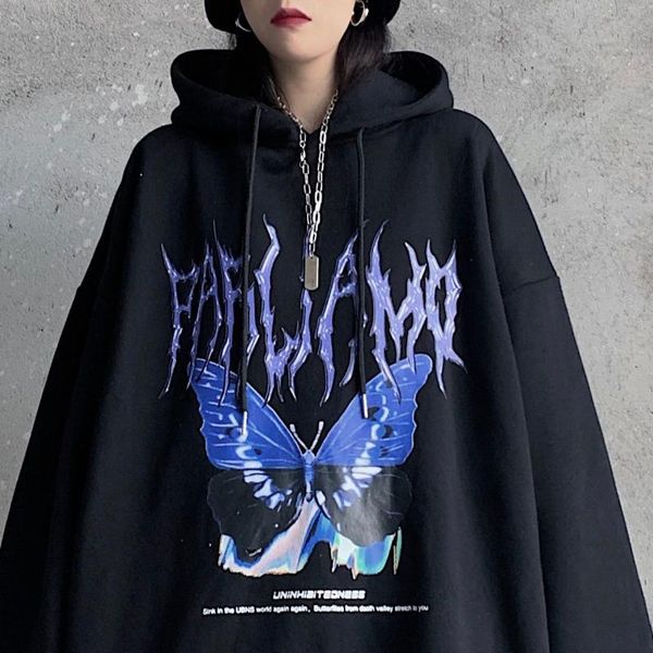 cute butterfely hoodie women japanese loose casual autumn long sleeve high street punk chinese style streetwear women's hoodies & swea, Black
cute butterfely hoodie women japanese loose casual autumn long sleeve high street punk chinese style streetwear women's hoodies & swea, Black