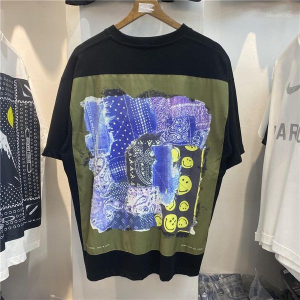 men's t-shirts kapital men t-shirt back double diamond graphic women shirts kawaii clothing mens, White;black
men's t-shirts kapital men t-shirt back double diamond graphic women shirts kawaii clothing mens, White;black