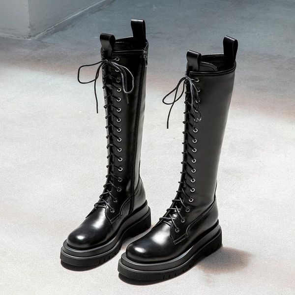 boots mordoan nice autumn leather shoes long lady women british style all-match single women's, Black
boots mordoan nice autumn leather shoes long lady women british style all-match single women's, Black