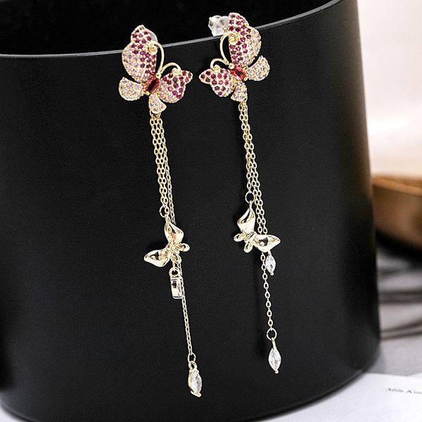 dangle & chandelier long tassel butterfly dangler fashion wedding party bridal jewellery cubic zirconia insect water drop earrings, Silver
dangle & chandelier long tassel butterfly dangler fashion wedding party bridal jewellery cubic zirconia insect water drop earrings, Silver