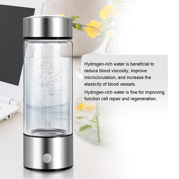 water bottles 3 minutes 420ml portable ionizer bottle refillable hydrogens-rich cup negative ion generator alkaline
water bottles 3 minutes 420ml portable ionizer bottle refillable hydrogens-rich cup negative ion generator alkaline