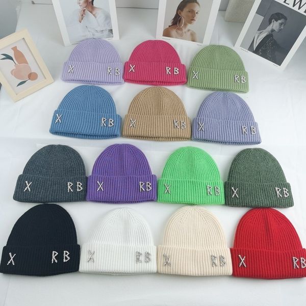 autumn and winter new rhinestone letter wool hat version small fragrance warm ear protection cold student versatile knitted black friday dea, Blue;gray
autumn and winter new rhinestone letter wool hat version small fragrance warm ear protection cold student versatile knitted black friday dea, Blue;gray