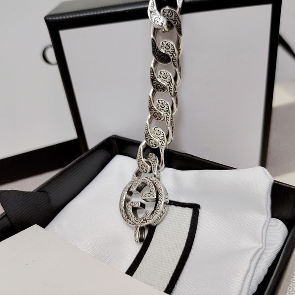 accessories jewelry clasp double trend cuba stripe chain men's women's same pair bracelet online sale, Silver
accessories jewelry clasp double trend cuba stripe chain men's women's same pair bracelet online sale, Silver