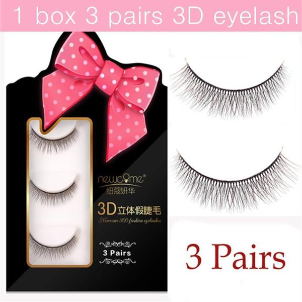100% handmade silk soft korea heat resistant fiber 3d cross eye lash for makeup 3 pairs 2 tones black brown mink eyelash1
100% handmade silk soft korea heat resistant fiber 3d cross eye lash for makeup 3 pairs 2 tones black brown mink eyelash1