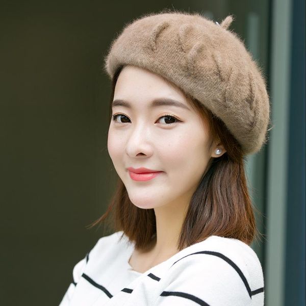 berets autumn winter fur woolen painter hat for women solid thicken warm soft lady beret fashion outdoor cap est, Blue;gray
berets autumn winter fur woolen painter hat for women solid thicken warm soft lady beret fashion outdoor cap est, Blue;gray