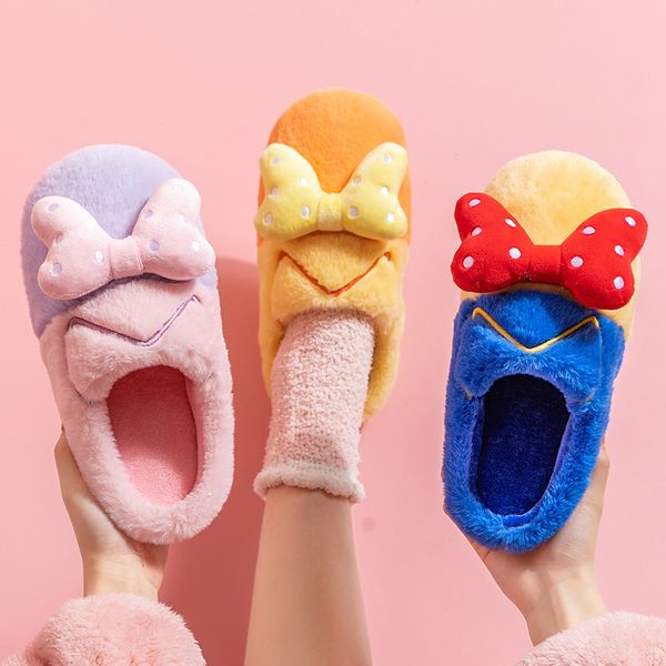 autumn and winter cotton slippers women's home net red lovely indoor anti-skid bow warm thick bottom, Black
autumn and winter cotton slippers women's home net red lovely indoor anti-skid bow warm thick bottom, Black