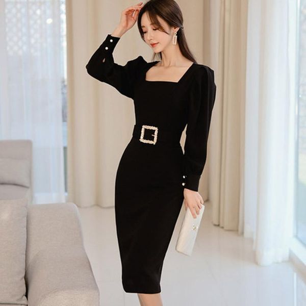 casual dresses spring office lady temperament elegant slim pencil dress women fashion korean vintage wear to work vestidos, Black;gray
casual dresses spring office lady temperament elegant slim pencil dress women fashion korean vintage wear to work vestidos, Black;gray
