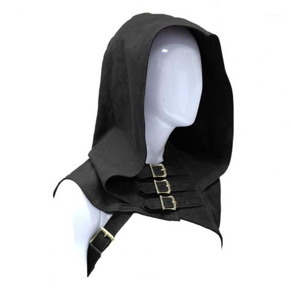 men's jackets halloween costume hood men cowl solid color hooded sleeveless buckles cosplay for, Black;brown
men's jackets halloween costume hood men cowl solid color hooded sleeveless buckles cosplay for, Black;brown