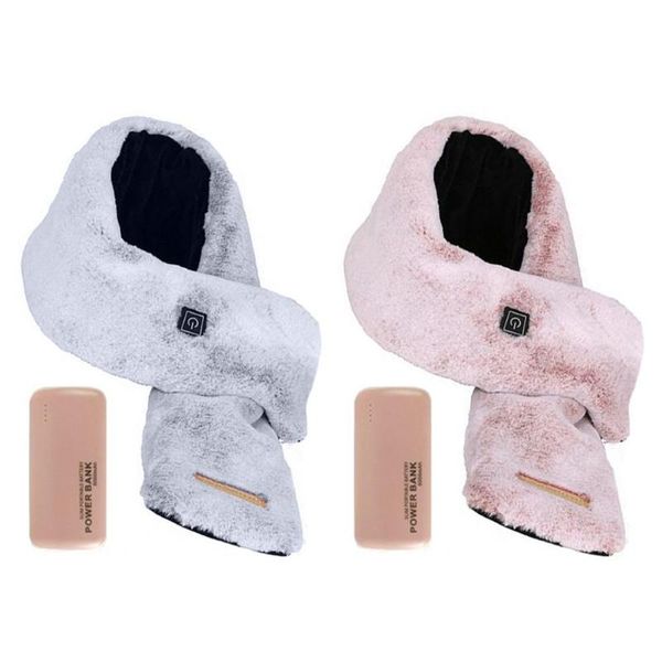 heated scarf usb heat shawl waterproof electric warm neck wrap women thicken plush faux fur cycling caps & masks, Black
heated scarf usb heat shawl waterproof electric warm neck wrap women thicken plush faux fur cycling caps & masks, Black