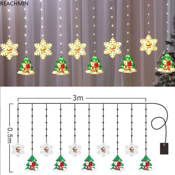 strings navidad home decor christmas led star snowflake curtain fairy light string indoor bedroom wedding holiday decoration
strings navidad home decor christmas led star snowflake curtain fairy light string indoor bedroom wedding holiday decoration