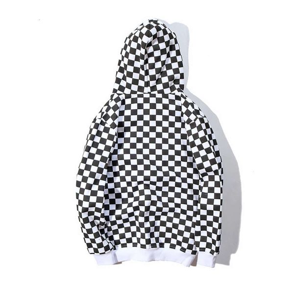 21ss designer fashion brand black and white plaid men and women loose plush hoodie pure cotton lovers
21ss designer fashion brand black and white plaid men and women loose plush hoodie pure cotton lovers