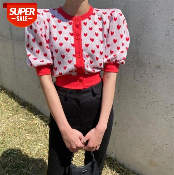 love embroidery short-sleeved blouse women's contrast color slim-fit short knit sweater korean style slimming #an8b, Black;gray
love embroidery short-sleeved blouse women's contrast color slim-fit short knit sweater korean style slimming #an8b, Black;gray