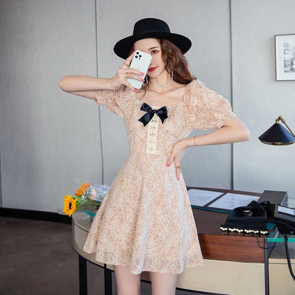 summer french floral women dress retro puff sleeve o neck lace mix a-line es bohemian casual vacation print 210529, Black;gray
summer french floral women dress retro puff sleeve o neck lace mix a-line es bohemian casual vacation print 210529, Black;gray