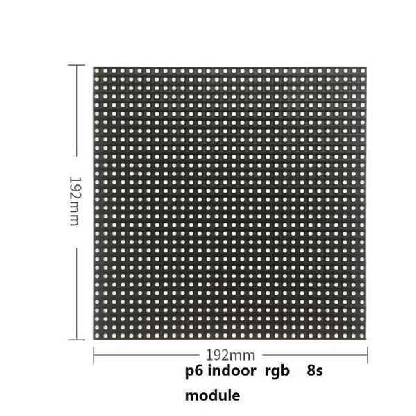 192x192mm 32x32 pixels 8s / 16s full color rgb indoor led display module 
192x192mm 32x32 pixels 8s / 16s full color rgb indoor led display module