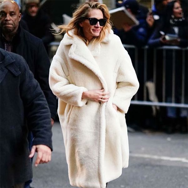 autumn winter women beige teddy coat stylish female thick warm cashmere jacket casual girls streetwear 210531, Black
autumn winter women beige teddy coat stylish female thick warm cashmere jacket casual girls streetwear 210531, Black