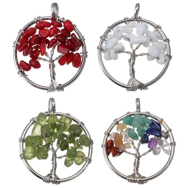 pendants tree of life pendant silver color crystal natural gem stone chip for jewelry making necklace beads 7 chakra wire wrapped women, Black
pendants tree of life pendant silver color crystal natural gem stone chip for jewelry making necklace beads 7 chakra wire wrapped women, Black