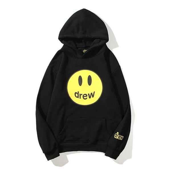 men's hoodies justin bieber's same drew letter smiley face printed sweater for men and women lovers casual thin hoodie fashion, Black
men's hoodies justin bieber's same drew letter smiley face printed sweater for men and women lovers casual thin hoodie fashion, Black