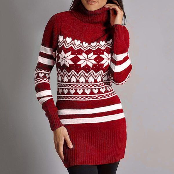 casual dresses xmas knitted jumper dress sweater women christmas print turtleneck long-sleeved wrap hip vintage pullover 40#, Black;gray
casual dresses xmas knitted jumper dress sweater women christmas print turtleneck long-sleeved wrap hip vintage pullover 40#, Black;gray