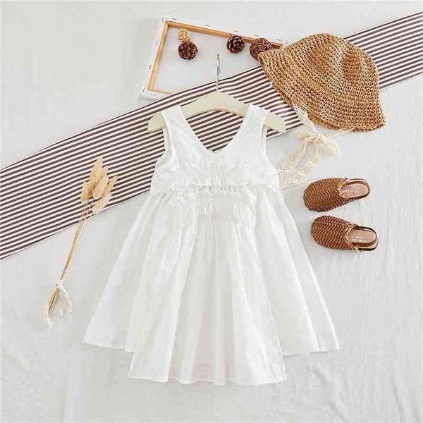 summer kids clothes fashion korean little girls costume sleeveless princess dresses crumpled irregular vestidos children outfits 210715, Red;yellow
summer kids clothes fashion korean little girls costume sleeveless princess dresses crumpled irregular vestidos children outfits 210715, Red;yellow