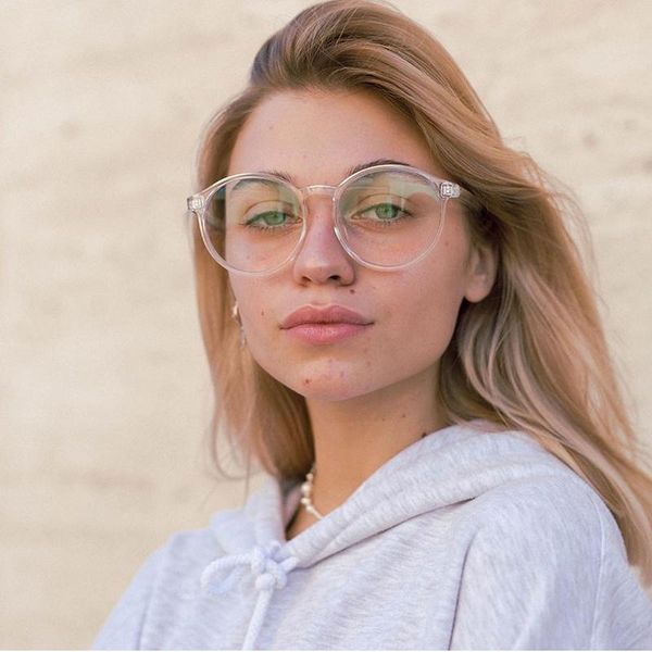sunglasses transparent computer glasses frame women men anti blue light round eyewear clear blocking optical spectacle eye, White;black
sunglasses transparent computer glasses frame women men anti blue light round eyewear clear blocking optical spectacle eye, White;black