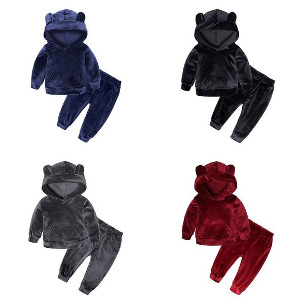 clothing sets baby boys girls velvet hooded set kids sweatshirt sweatpants outfits suit sport tracksuit toddler children clothes, White
clothing sets baby boys girls velvet hooded set kids sweatshirt sweatpants outfits suit sport tracksuit toddler children clothes, White