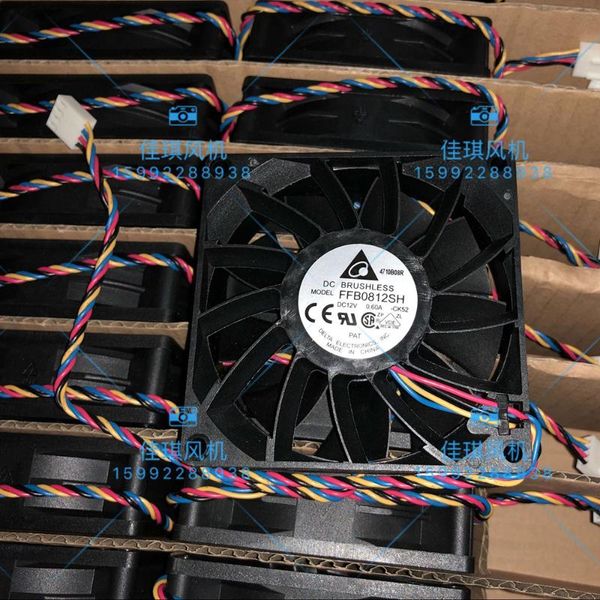 for delta ffb0812sh 80*80*25mm 12v 0.60a 4-wire pwm 67cfm high volume cooling fan fans & coolings
for delta ffb0812sh 80*80*25mm 12v 0.60a 4-wire pwm 67cfm high volume cooling fan fans & coolings