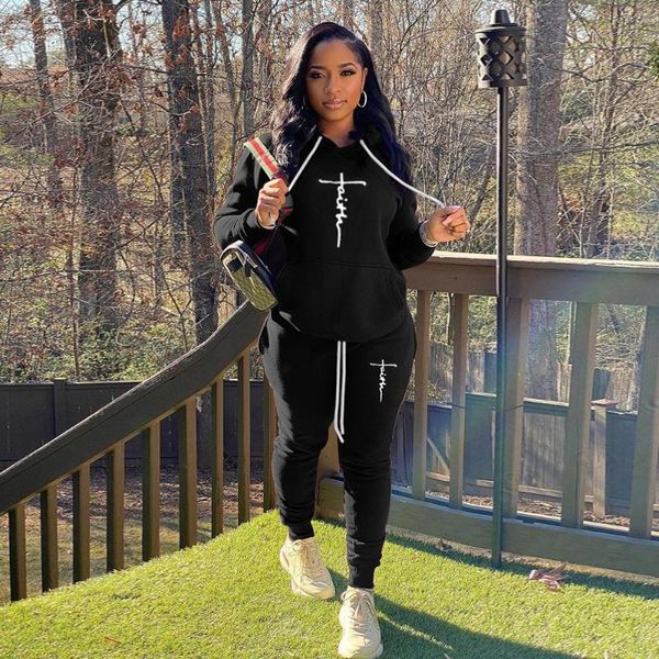 women's two piece pants embroidery print sweatsuit autumn winter athletic activewear long sleeve hooded sweatshirt straight sweatpants, White
women's two piece pants embroidery print sweatsuit autumn winter athletic activewear long sleeve hooded sweatshirt straight sweatpants, White