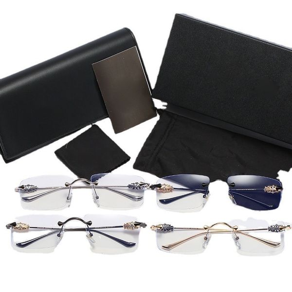 design sunglasses new fashion rimless men's and women's business myopia spectacles tkeh, White;black
design sunglasses new fashion rimless men's and women's business myopia spectacles tkeh, White;black