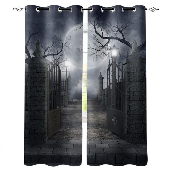 metal gate horror night moon window curtains home decor living room kitchen drapes panel for bedroom curtain &
metal gate horror night moon window curtains home decor living room kitchen drapes panel for bedroom curtain &