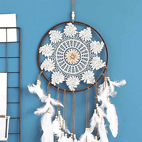 decorative objects & figurines dream catcher handmade feathers ornament wall car hanging decor
decorative objects & figurines dream catcher handmade feathers ornament wall car hanging decor