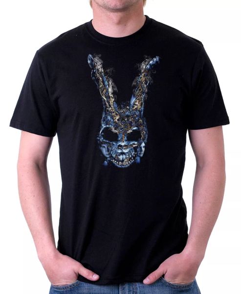 Donnie Darko Bunny Talk To Frank Rabbit Cult Movie black cotton t-shirt 09848, White;black
Donnie Darko Bunny Talk To Frank Rabbit Cult Movie black cotton t-shirt 09848, White;black