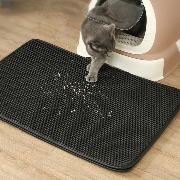 cat beds & furniture non-slip litter mat double-layer eva pet mats with breathable toilet waterproof layer bottom
cat beds & furniture non-slip litter mat double-layer eva pet mats with breathable toilet waterproof layer bottom